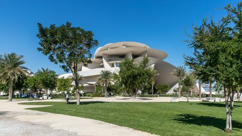 екстеријер Националног музеја Катара
