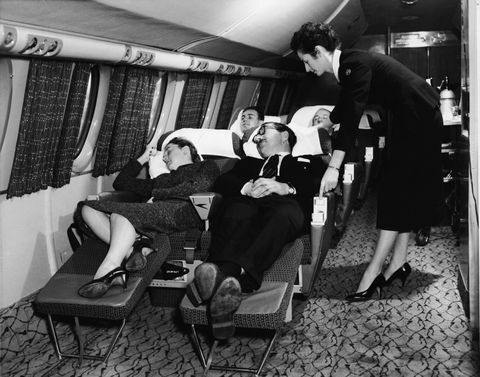 етикета спавања у авиону