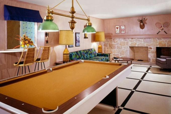 1960-их 1970-их подрумска соба за одмор