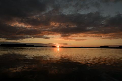 острво суперсхе - Финска - залазак сунца