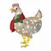 Ове светлеће божићне кокошке ће украсти представу на вашем травњаку ове празничне сезоне