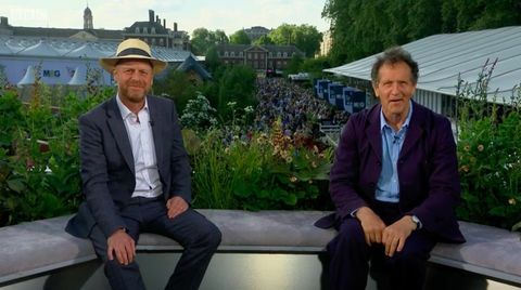 bbc's rhs chelsea show cveća Joe Swift i Monty Don