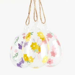 Јохн Левис & Партнерс Декоративно јаје од стакла од руже од конопље