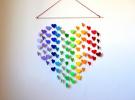 Како направити вијенац од срца за Валентиново - домаћа зидна умјетност у облику срца